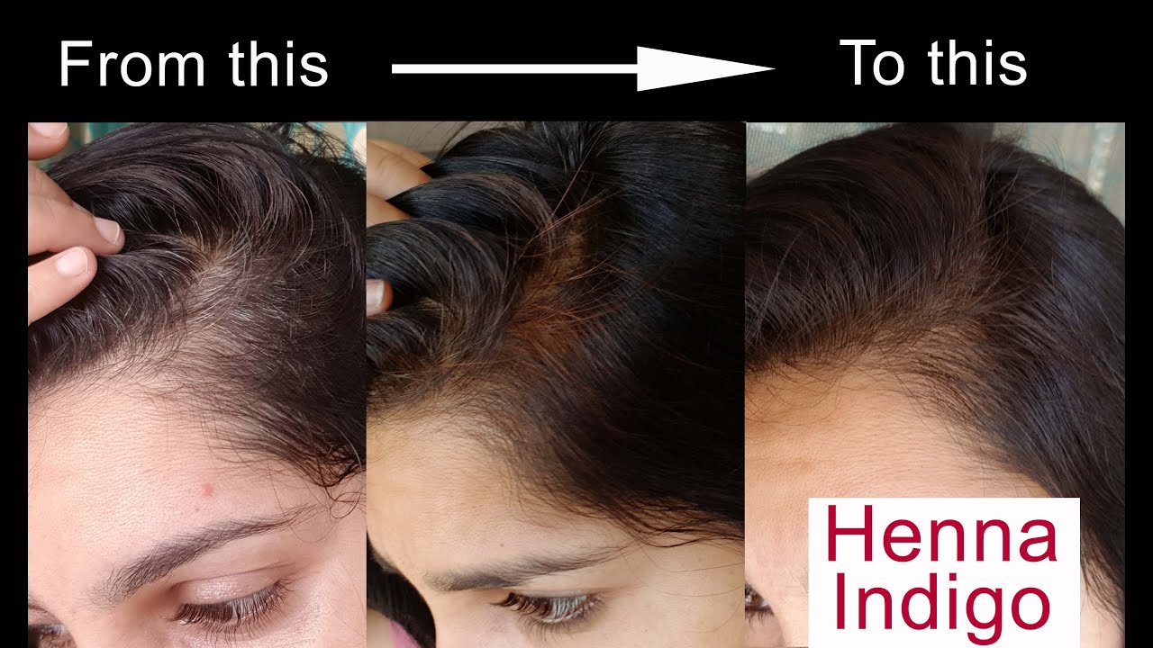 Mix And Use hair colour with Henna And Indigo For Gray Hair?